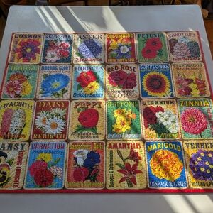 White Mountain "What Flowers Mean" 1,000 Piece Puzzle